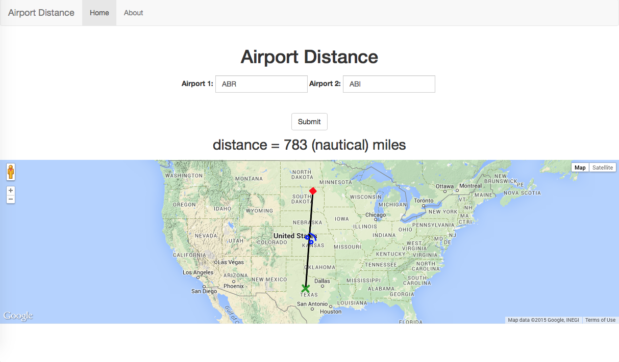 airport distance